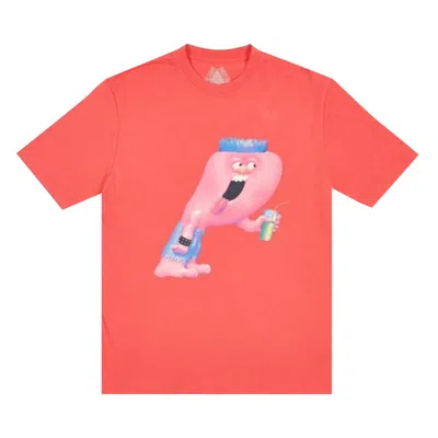 Pre-owned Palace Burb T-shirt 'light Red' | Men's Size L