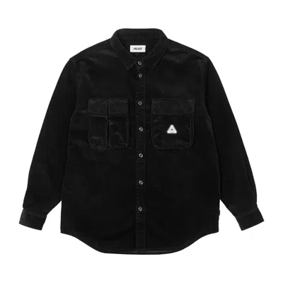 Pre-owned Palace Cargo Cord Shirt 'black'