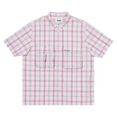 Pre-owned Palace Cargo Pocket Shirt 'lush Flush' | Pink | Men's Size Xl