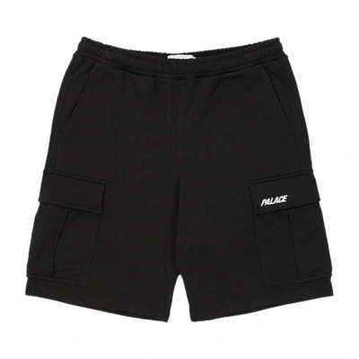 Pre-owned Palace Cargo Sweat Shorts 'black'