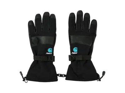 Pre-owned Palace Carhartt Wip Duty Glove In Black