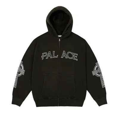 Pre-owned Palace Celtic Zip Hood 'black' | Men's Size Xl