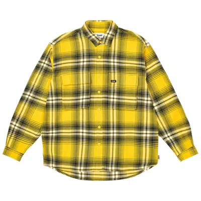 Pre-owned Palace Check Shirt 'nectar Yellow' | Men's Size S