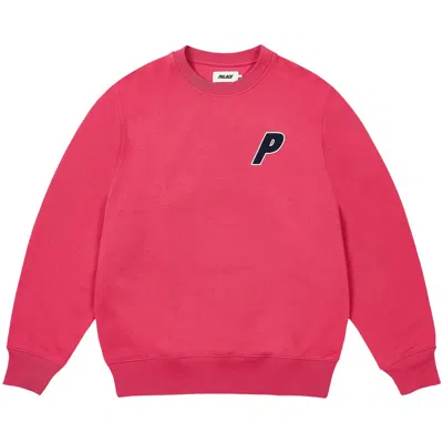 Pre-owned Palace Chenille Tri-ferg Crew 'red' | Men's Size S