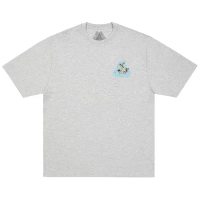 Pre-owned Palace Cherub P-3 T-shirt 'grey' | Men's Size M In Gray