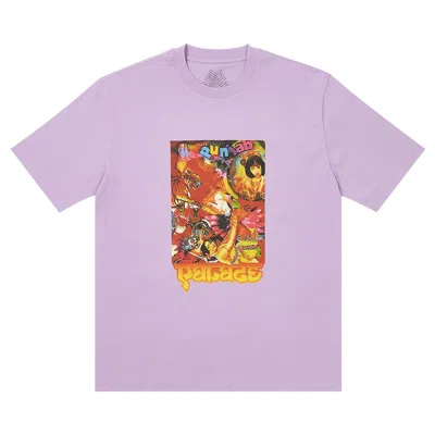 Pre-owned Palace Chila T-shirt 'light Purple' | Men's Size L