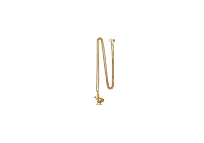 Pre-owned Palace Chilly Duck Out Pendant In Gold