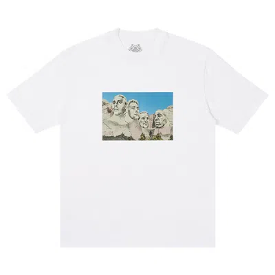Pre-owned Palace Chiz Face T-shirt 'white'