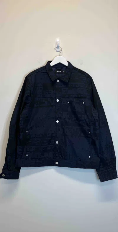 Pre-owned Palace Cities Jacquard Jacket In Black
