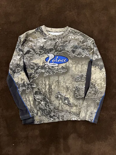Pre-owned Palace Cobra Longsleeve Real Tree In Camo