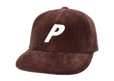 Pre-owned Palace Cord Pal Hat In Brown