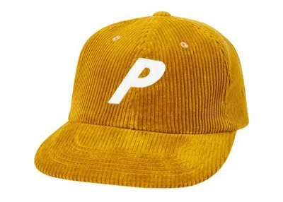 Pre-owned Palace Cord Pal Hat In Gold