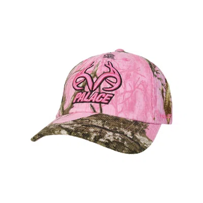 Pre-owned Palace Cord Realtree 6-panel 'edge Pinkle' | Men's Size Onesize