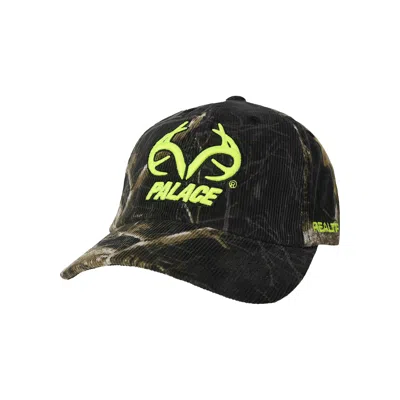 Pre-owned Palace Cord Realtree 6-panel 'edge Shadows' | Black | Men's Size Onesize