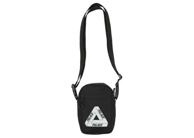 Pre-owned Palace Cordura Double Diamond Shot Bag In Black