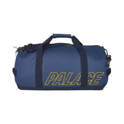 Pre-owned Palace Cordura Duck Canvas Holdall 'blue/navy' | Men's Size Onesize