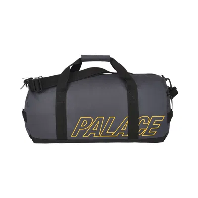 Pre-owned Palace Cordura Duck Canvas Holdall 'carbon/black' | Grey | Men's Size Onesize In Gray