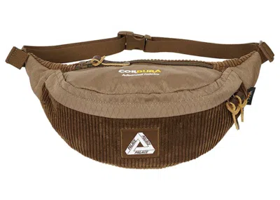 Pre-owned Palace Corduroy Crossbody Bag In Brown