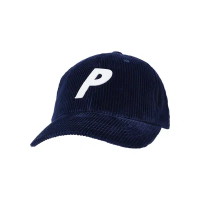 Pre-owned Palace Corduroy P 6-panel 'navy' | Blue | Men's Size Onesize