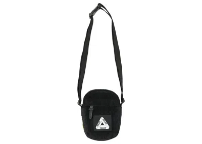 Pre-owned Palace Corduroy Shot Bag In Black