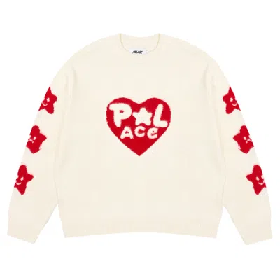 Pre-owned Palace Cosy Knit 'soft White'