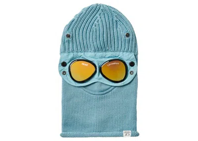 Pre-owned Palace C.p. Company Goggle Balaclava In Blue