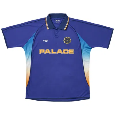 Pre-owned Palace Cricket Jersey 'blue'