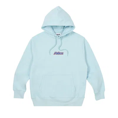 Pre-owned Palace Current Hood 'crystalised Blue' | Men's Size Xl