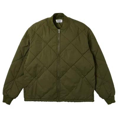 Pre-owned Palace D-quilt Bomber 'the Deep Green'