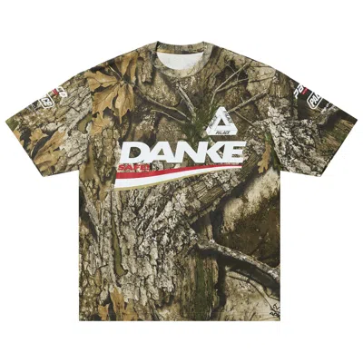 Pre-owned Palace Danke T-shirt 'realtree Apx' | Brown | Men's Size L