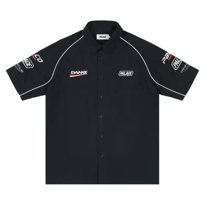 Pre-owned Palace Danke Work Shirt 'navy' | Blue | Men's Size L