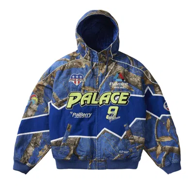 Pre-owned Palace Dascar Jacket 'realtree Edge Blue' | Men's Size Xl