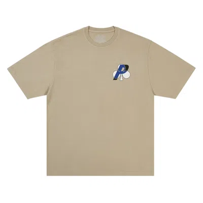 Pre-owned Palace Deal T-shirt 'car Key' | Tan | Men's Size M In Brown
