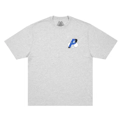 Pre-owned Palace Deal T-shirt 'grey Marl' | Men's Size M In Gray