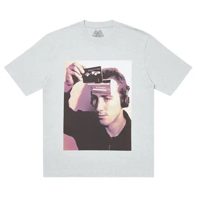 Pre-owned Palace Deckhead T-shirt 'grey Marl' | Men's Size M