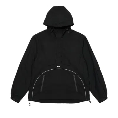 Pre-owned Palace Deflector 1/2 Zip Jacket 'black'