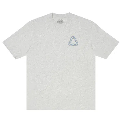 Pre-owned Palace Demon P3 T-shirt 'grey Marl' | Men's Size L In Gray