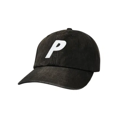Pre-owned Palace Denim P 6-panel 'sand Wash Black' | Men's Size Onesize