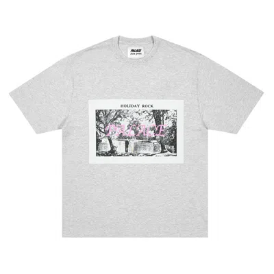 Pre-owned Palace Dick Jewell T-shirt 'grey Marl' | Men's Size Xl In Gray