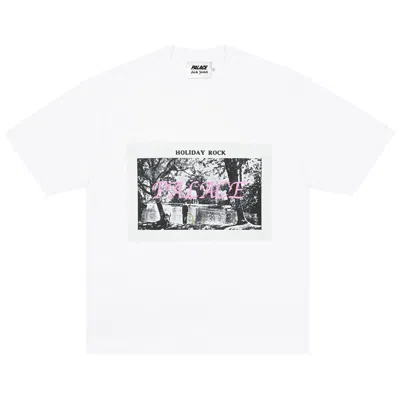 Pre-owned Palace Dick Jewell T-shirt 'white' | Men's Size M