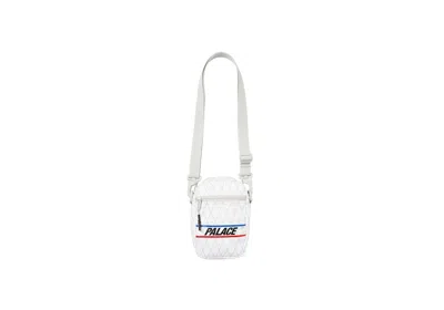 Pre-owned Palace Dimension Shot Bag In White