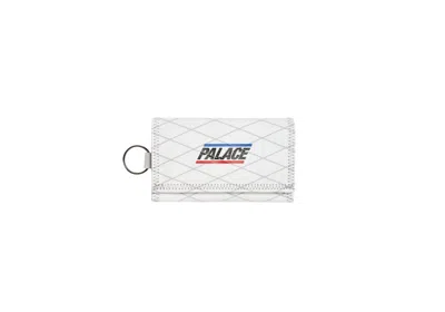 Pre-owned Palace Dimension Tri Wallet In White