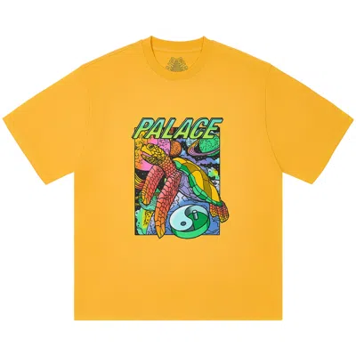 Pre-owned Palace Dmt T-shirt 'nectar Yellow' | Men's Size M
