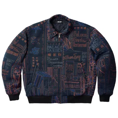 Pre-owned Palace Downtown Jacket 'blue'