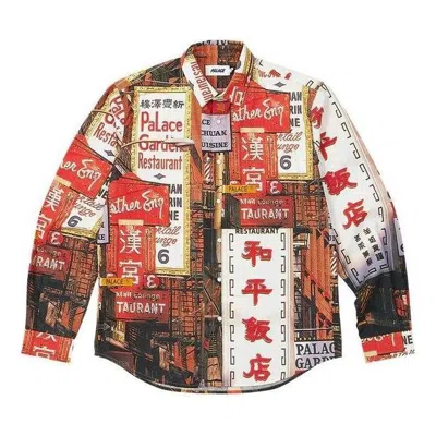 Palace Downtown Shirt 'red' In Multi