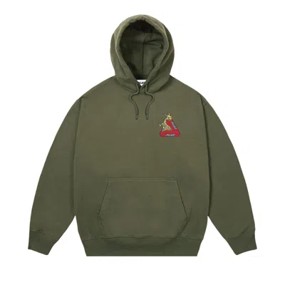 Pre-owned Palace Dragon Bones Tri Hood 'the Deep Green' | Men's Size L