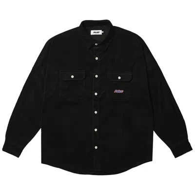 Pre-owned Palace Drop Shoulder Cord Shirt 'black'