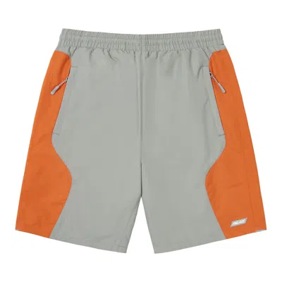Pre-owned Palace Duo Shell Short 'grey/orange' | Men's Size S In Gray