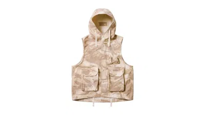 Pre-owned Palace Engineered Garments Hooded Ripstop Vest In Printed