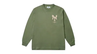 Pre-owned Palace Engineered Garments Longsleeve In Olive In Green